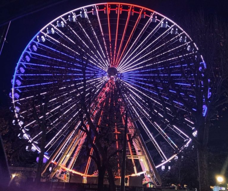 natale a firenze ruota panoramica